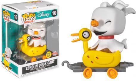 Produktbild Proxy Funko POP - The Night Before Christmas - Zero In Duck Cart (Glow in dark) (57725)