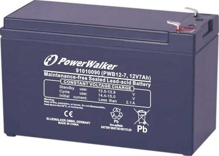 Powerwalker PWB12-7 Batteria al piombo gel da 12V 7Ah per UPS -Z-
