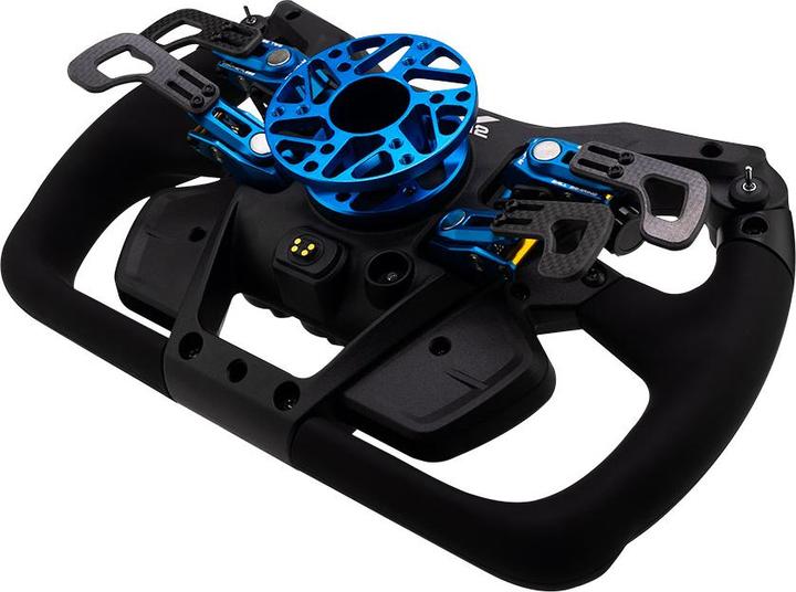 Actual product image Cube Controls GTX2 steering wheel, black/blue - 30 cm grip