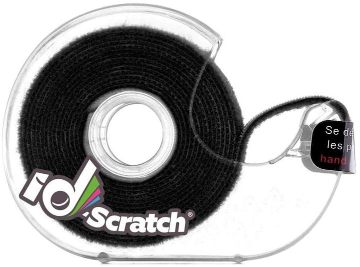 Produktbild PatchSee Klettband-Box ID-SCRATCH Dispender Box Schwarz (20 mm)