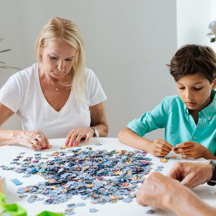 Actual product image Trefl Puzzle Trip through Europe Collage 4000 pieces (4000 pieces)