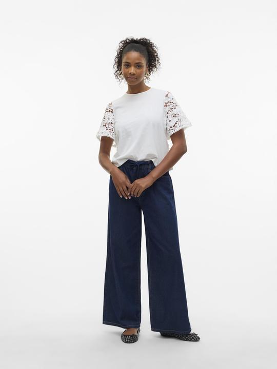 Produktbild Vero Moda VMVALERIA Mid Rise Weiter Beinschnitt Jeans Weit geschnitten (W26/L32)