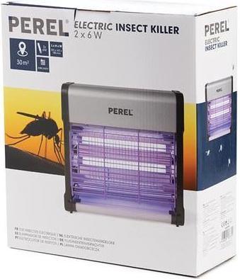 Actual product image Perel GIK07 flying insect killer 2x 6W