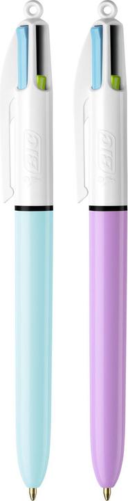 Image du produit Bic 4 Colours Original (Rose|Violet|Vert|Turquoise, Turquoise|Rose|Lime Green métallisé|Violet, 1 x)