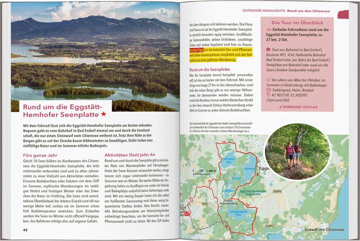 Immagine prodotto OUTDOOR GUIDE Reiseführer Chiemgau & Berchtesgadener Land (Tedesco, Andreas Gruhle, 2024)