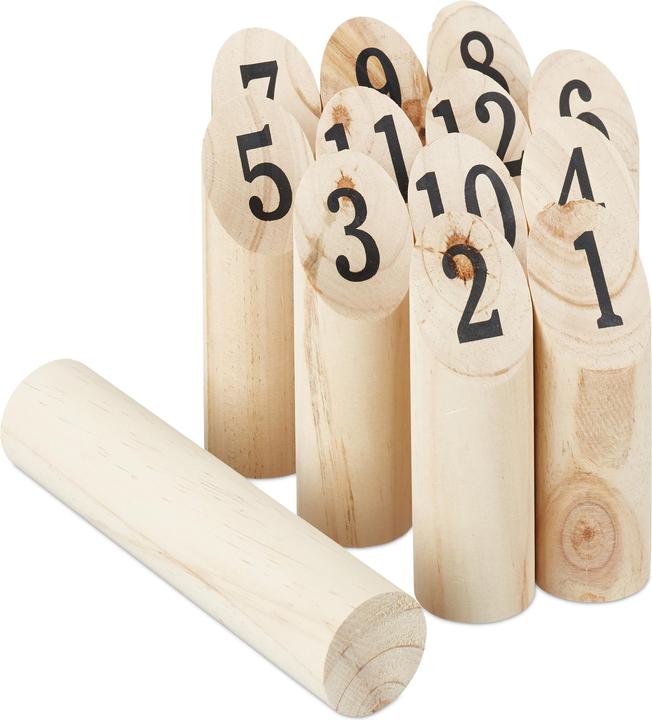 Image du produit Relaxdays Jeu Kubb Viking