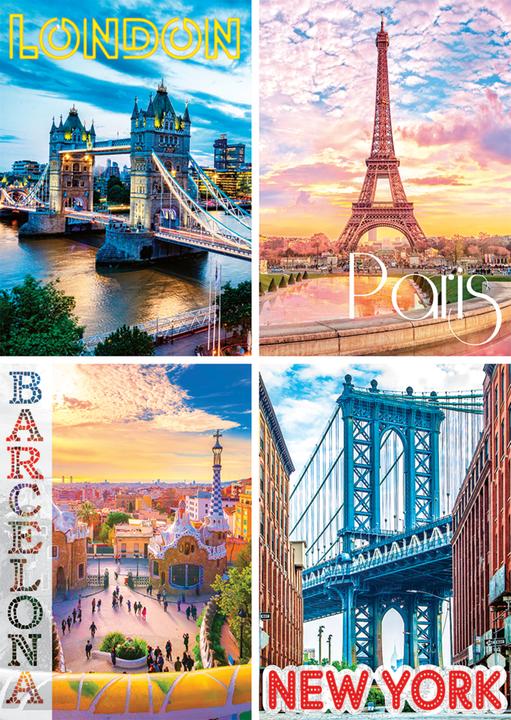 Image du produit Nathan Les villes les plus belles du monde (1500 pièces)