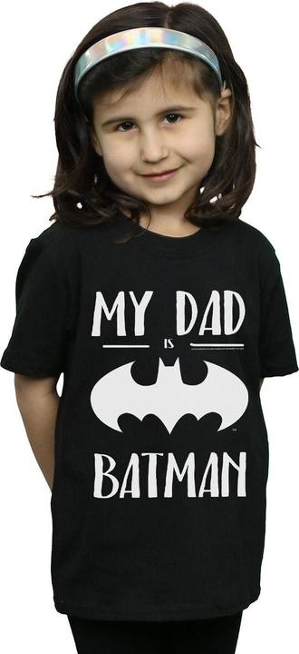 Image du produit - T-shirt BATMAN MY DAD IS BATMAN - Fille (116)