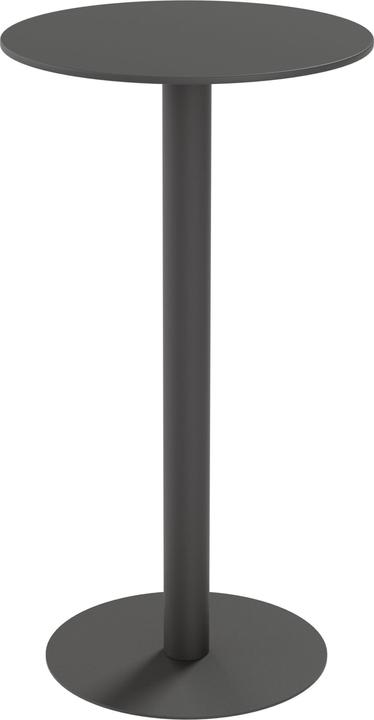 Paperflow Tavolo alto CROSS in legno nero 60,0 x 60,0 x 110,0 cm