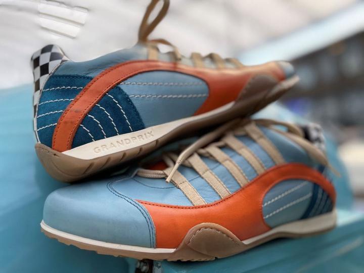 Image du produit Grandprix Originals Baskets Racing, bleu gulf / bleu glacé, taille 46 (46)
