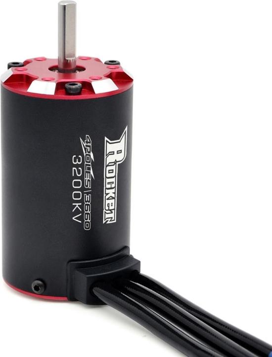 Actual product image Surpass Hobby Rocket V2 supersonic 3660 brushless motor 4250KV with 80A ESC combo