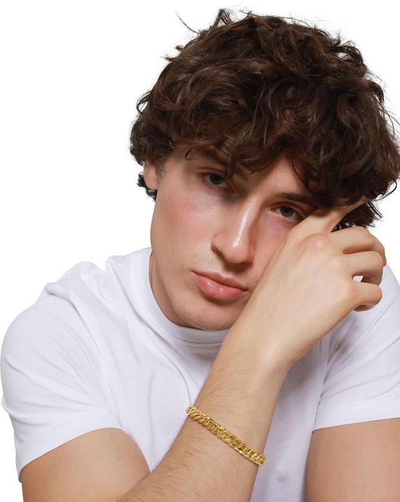 Actual product image Heideman Kevin gold coloured (100% stainless steel)