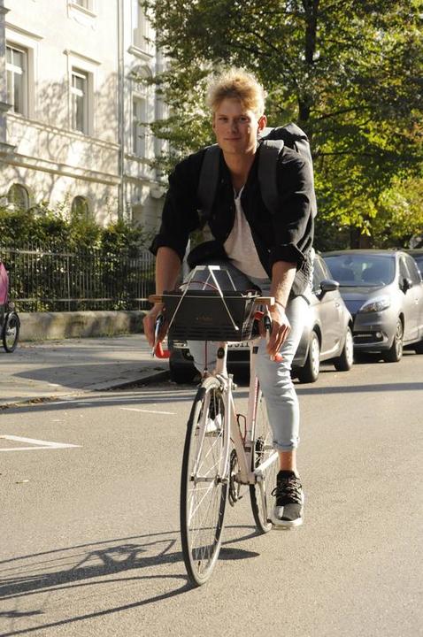 Actual product image Knister Bike holder for Grill