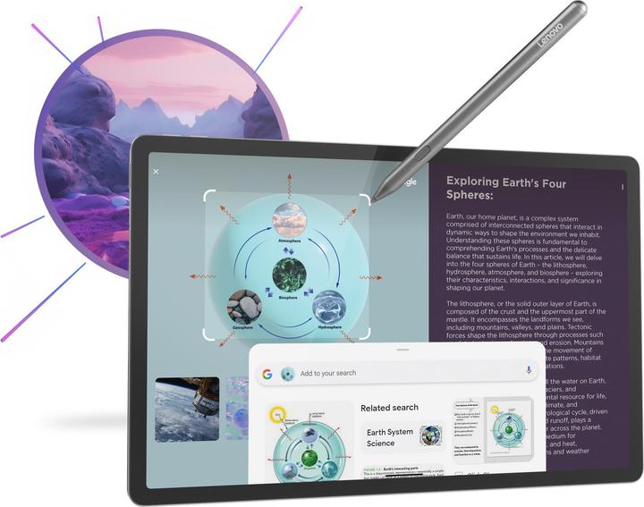 Actual product image Lenovo Idea Tab Pro (WLAN only, 12.70", 256 GB, Luna Grey)
