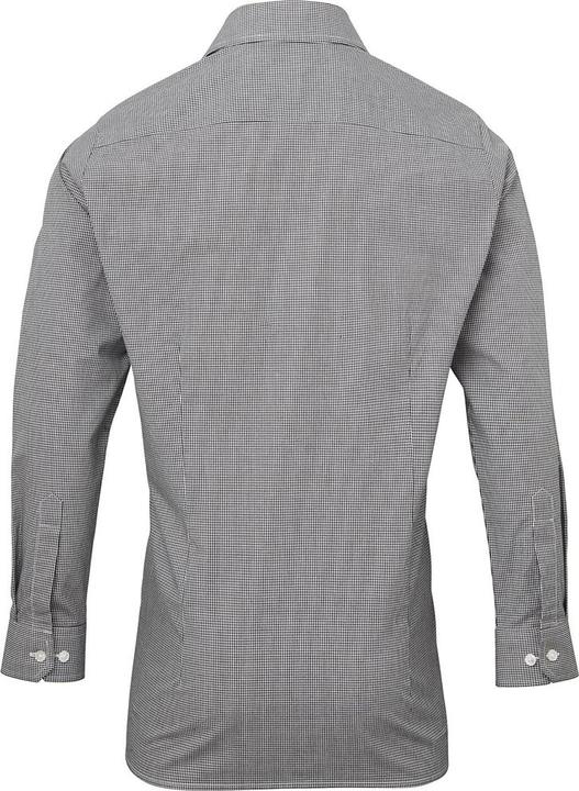 Immagine prodotto Premier Camicia a maniche lunghe a micro quadretti (S)