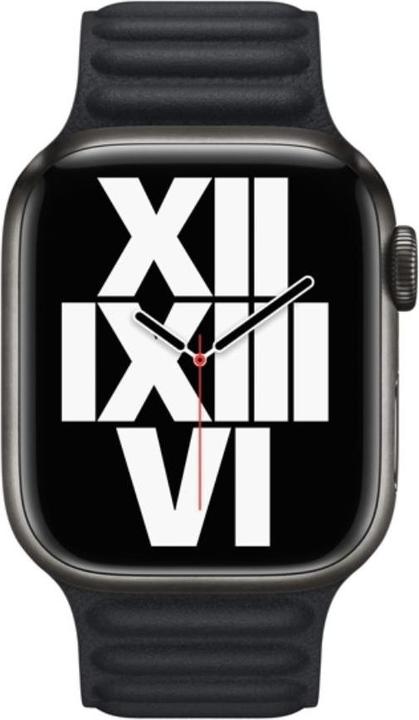 Actual product image EKO Strap for Apple Watch 38/40 and 41mm with magnetic links (Faux leather)