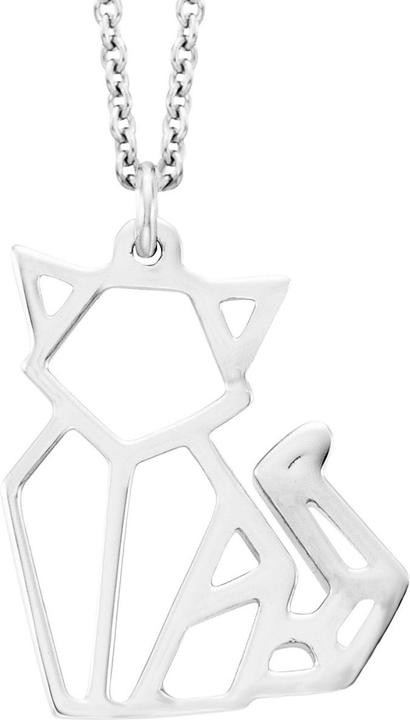 Produktbild Julie Julsen Halskette Katze (Silber 925)