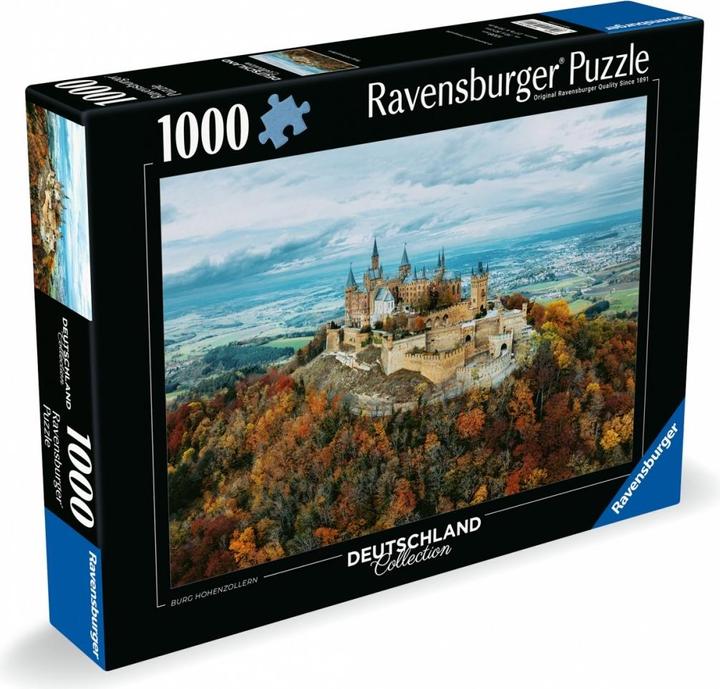Actual product image Ravensburger Puzzle 12000791 - Hohenzollern Castle - 1000 piece jigsaw puzzle for adults aged 14 and over (1000 pieces)
