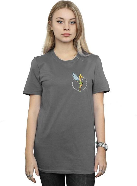 Produktbild Disney Peter Pan Tinker Bell Boyfriend Fit TShirt (XL)