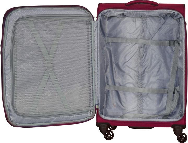Image du produit D&N Travel Line 6400 Ensemble de valises à 2-4 roulettes 3pcs. (202 l, XL (à partir de 115l))