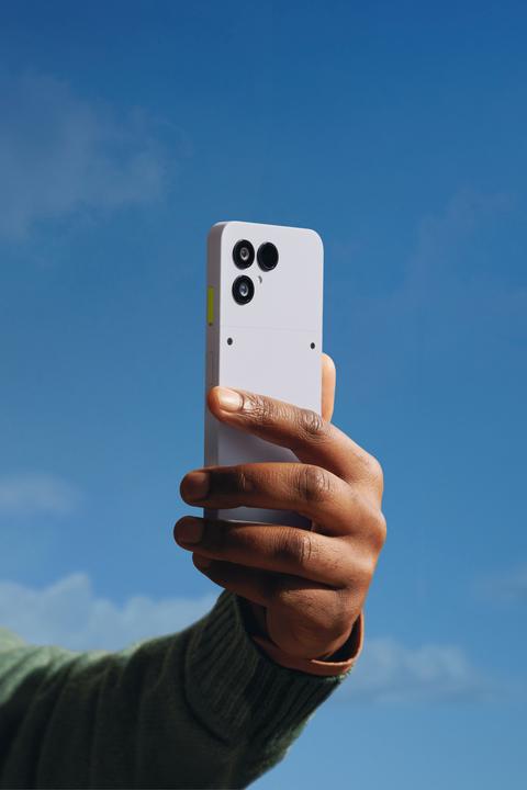Actual product image Fairphone (Gen. 6) (256 GB, Cloud White, 6.31", Dual SIM, 50 Mpx, 5G)