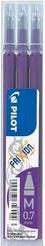 Produktbild Pilot FriXion Refill Set à 3 (Ersatzmine, Violett, 0.35 mm)