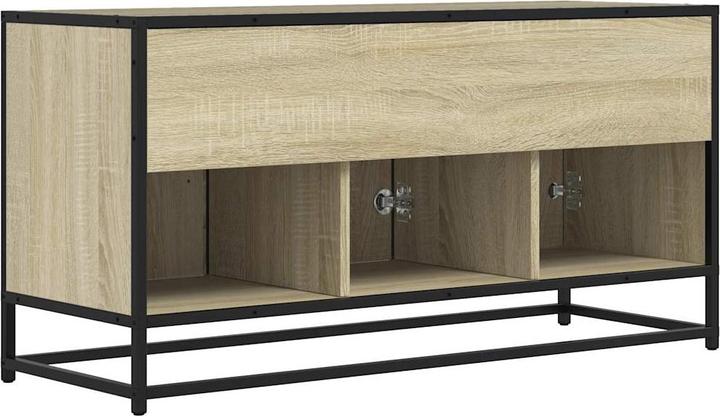 Actual product image VidaXL TV cabinet Lowboard TV cabinet TV table TV furniture Sonoma oak (100 x 35 x 50 cm)