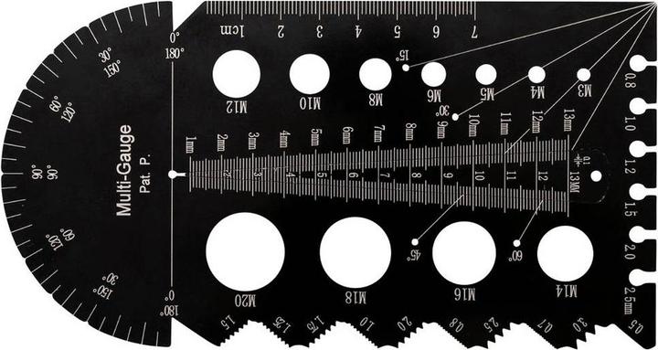 Produktbild Dasqua 1804-1405 Messwerkzeug-Set 5teilig