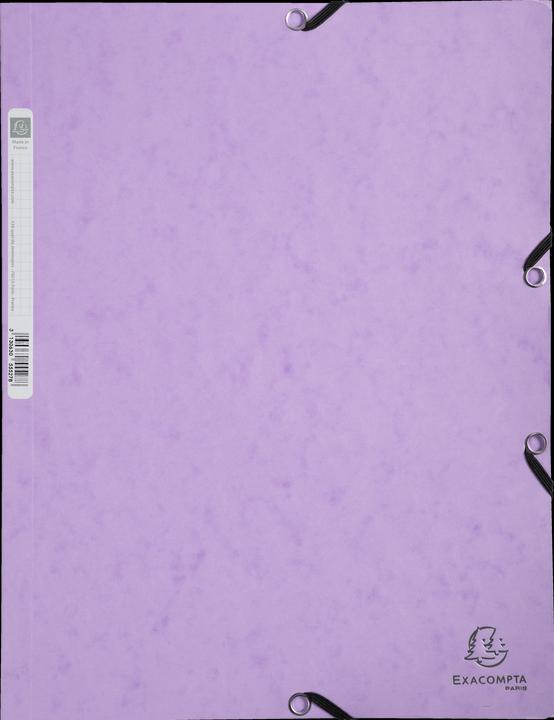 Produktbild Exacompta Sammelmappe mit Gummizug (A4, 1 x)