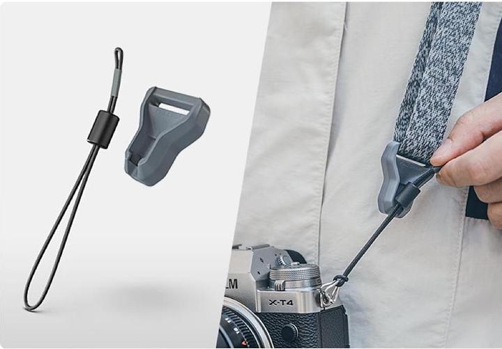 Actual product image Falcam Maglink Lite grey carrying strap with magnetic fastener #3143 (Shoulder strap)