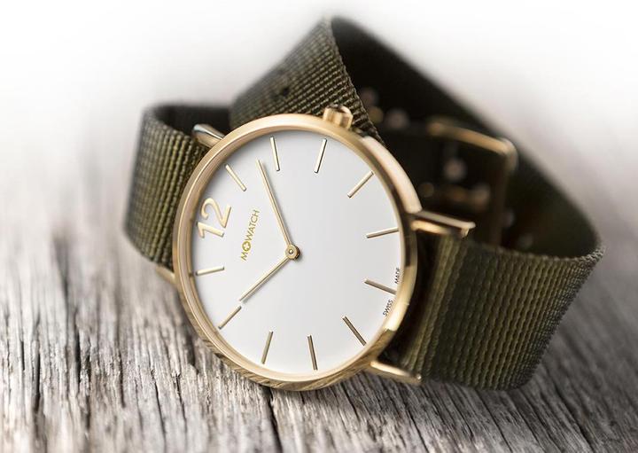 Actual product image M Watch Mondaine Smart Casual (Analogue wristwatch, Swiss made, 40 mm)