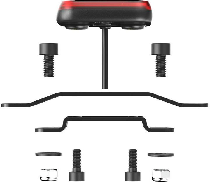 Immagine prodotto knog. Rücklicht Blinder E RS 25 Gepäckträgermontage 50 und 80mm (25 lm)
