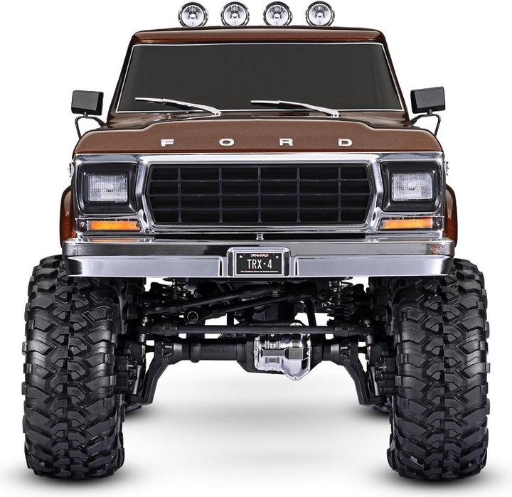 Image du produit Traxxas TRX-4 79 Ford F150 High-Trail Electro Brushed Crawler 4WD 1:10 RTR Marron (RTR Prêt à fonctionner)