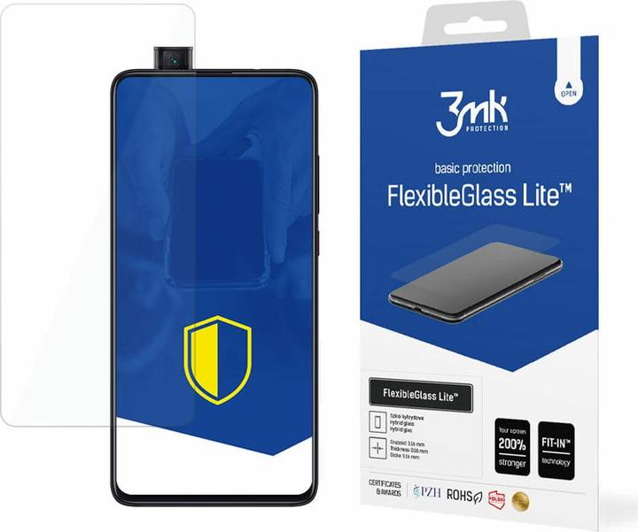 Actual product image 3MK hybrid glass Flexible 2.5D Lite for Xiaomi Mi 9T Pro (1 Piece, Mi 9T Pro)