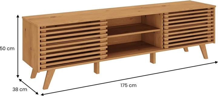 Immagine prodotto IDIMEX Rian (175 x 38 x 50 cm)