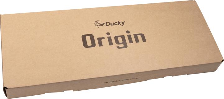 Actual product image Ducky Origin Vintage Gaming Keyboard, Cherry MX-Black (DE, Cable)