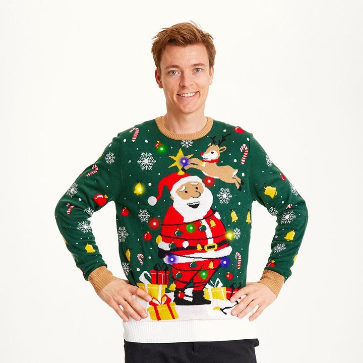 Actual product image Christmas Sweats Santa Christmas Star (XXL)