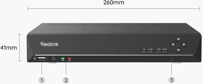 Actual product image Reolink RLN8-410 (Housing)