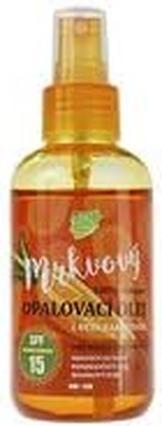 Vivapharm Vivaco S.R.O. - 100% Natural Tanning Oil With Carrot Extract Spf 15 (SPF 15, 150 ml)