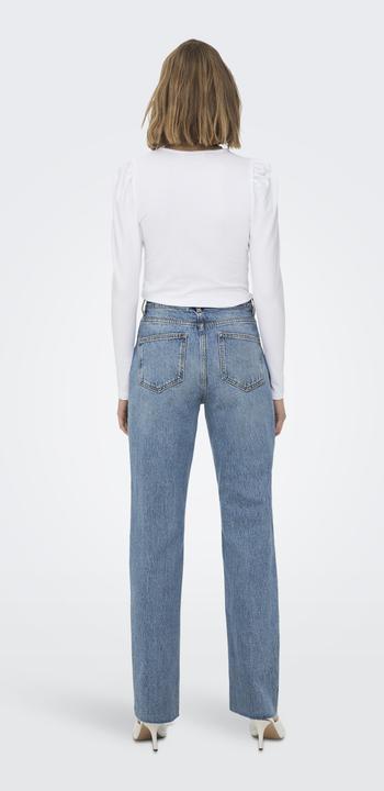 Immagine prodotto Only OnlRiley Life Jeans a vita alta dritti aderenti Jeans a vita dritta (W32/L30)