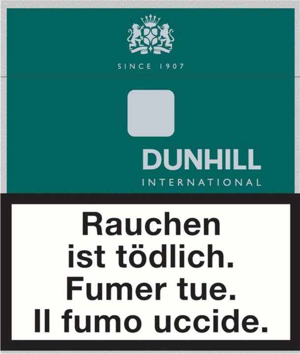 Dunhill International Green Box