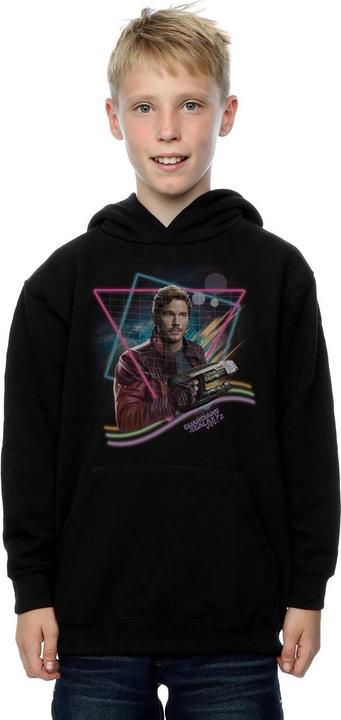 Image du produit - Sweat à capuche GUARDIANS OF THE GALAXY NEON STAR LORD - Garçon (128)