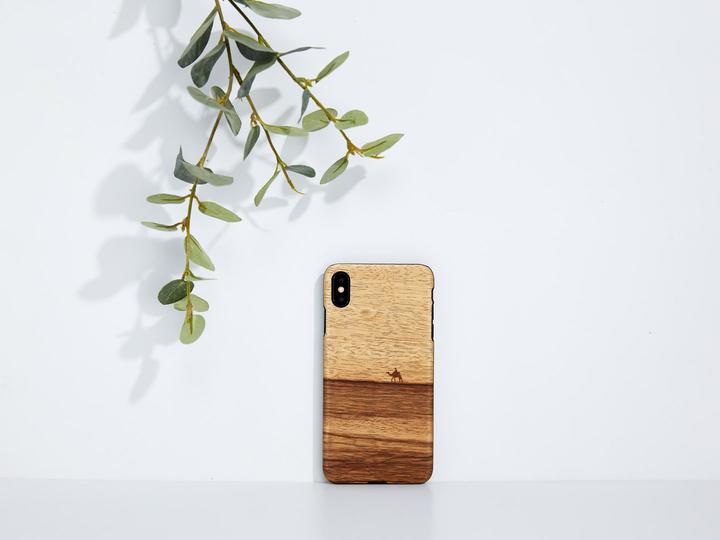 Actual product image Man&Wood SmartPhone case iPhone XS Max terra black (Apple iPhone XS Max)