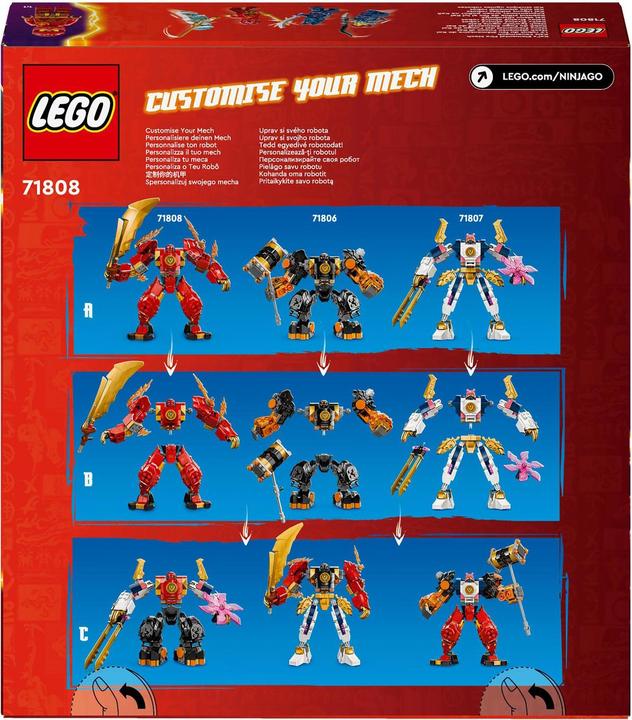 Image du produit LEGO 71808 Kais Feuermech (71808, LEGO Ninjago)