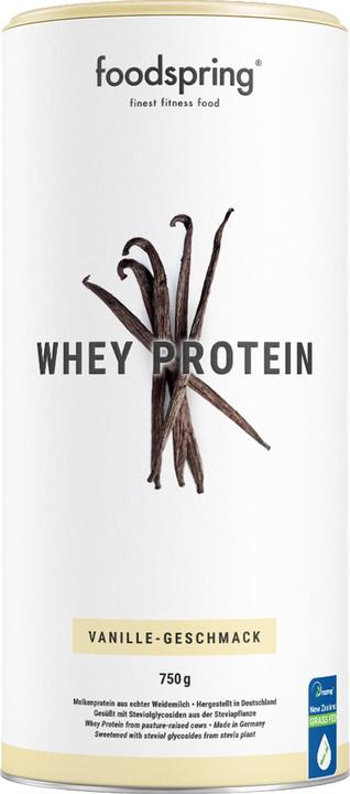 Produktbild Foodspring Whey Protein (Vanilla, 1 Stk., 750 g)