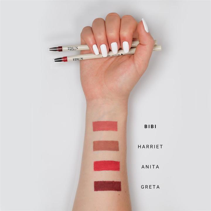 Actual product image IDUN Minerals Lipliner Bibi (Pink)