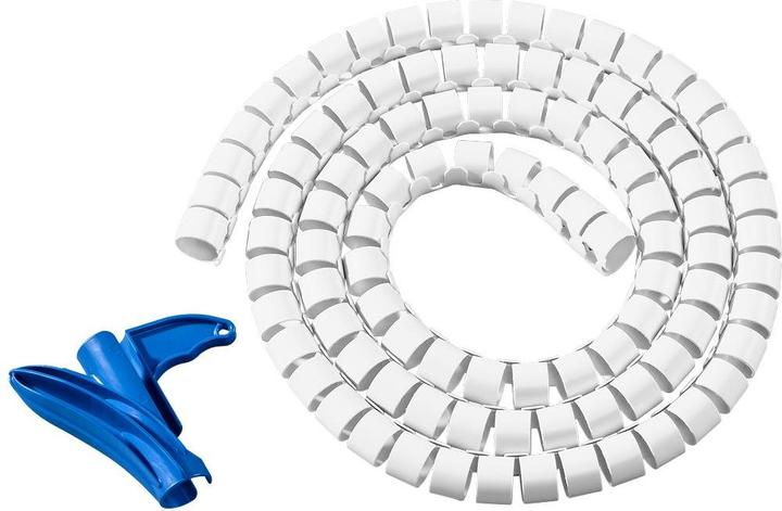 Image du produit HellermannTyton Gaine de protection Helawrap HWPP Blanc 2 m 161-64415 Contenu : 2 m (Gaines pour câbles, 200 cm)