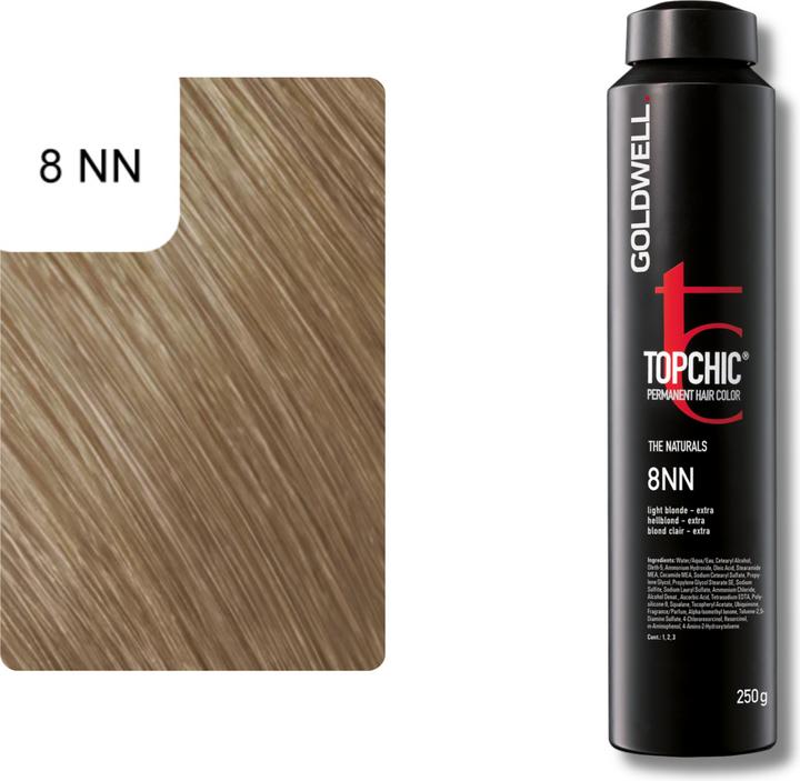 Actual product image Goldwell Topchic (8-NN light blonde extra)