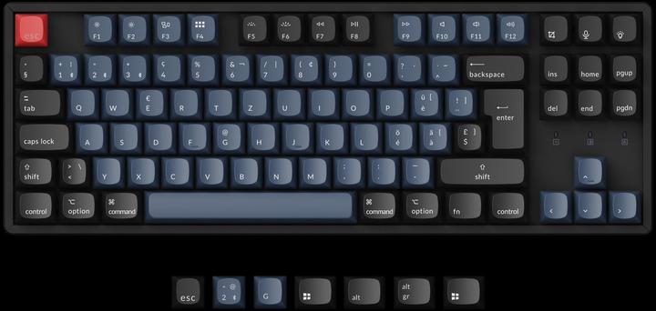 Produktbild Keychron K8 Pro (CH, Kabellos, Kabelgebunden)