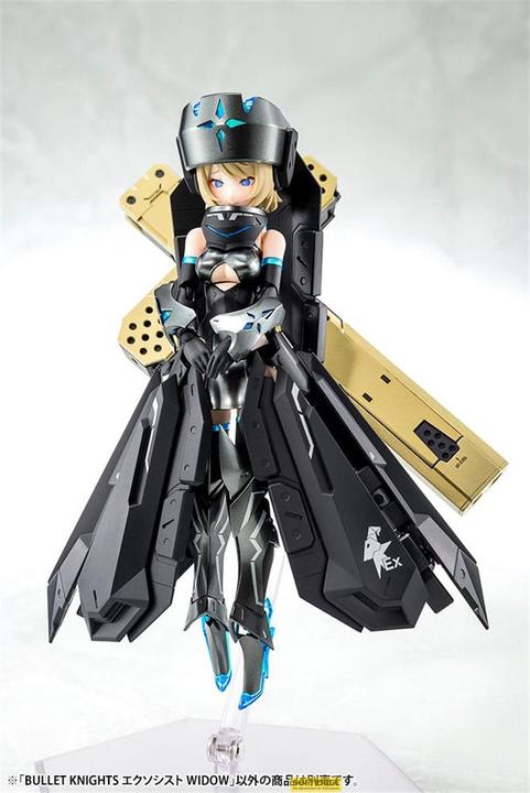 Actual product image Kotobukiya Megami Device Plastic Model Kit 1/1 Bullet Knights Exorcist Widow 15 cm